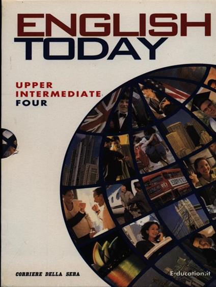 English Today upper intermediate four libro + cd - copertina