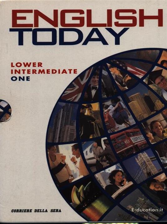 English Today lower intermediate one libro + cd - copertina