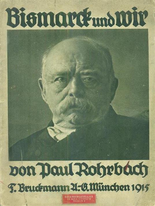 Bismarck und wir - Paolo Rohrbach - copertina