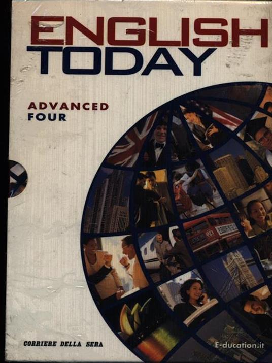 English Today Advanced four libro + DVD - copertina