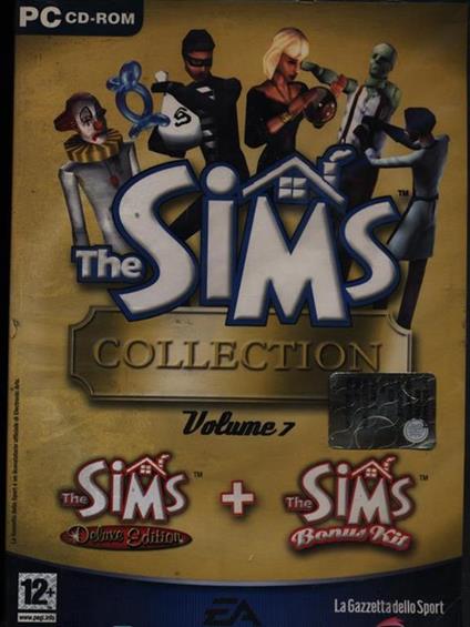 The sims collection vol. 7 PC CD-ROM - copertina