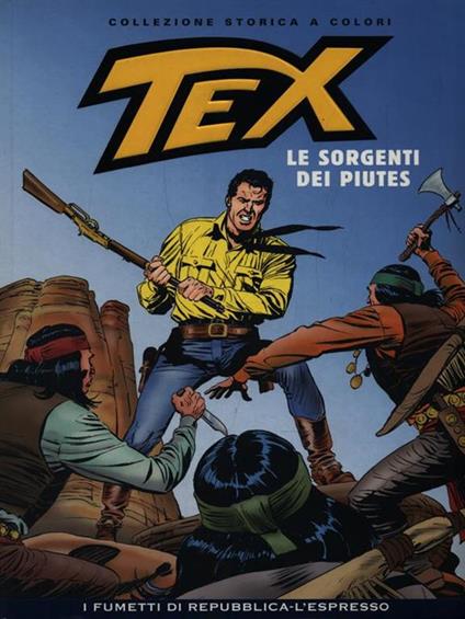 Tex 73. Le sorgenti dei Piutes - Gianluigi Bonelli - copertina