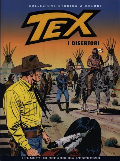 Tex. I disertori - Gianluigi Bonelli - copertina