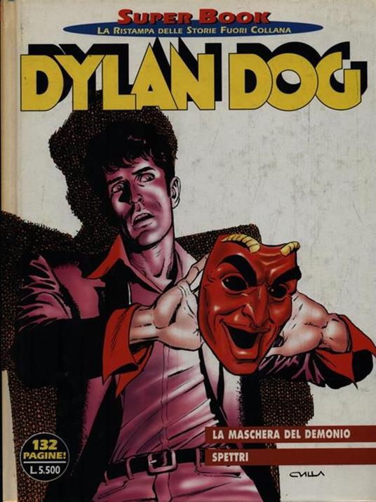 Dylan Dog: La maschera del demonio. Spettri - copertina