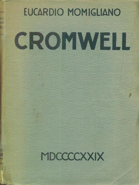 Cromwell - Eucardio Momigliano - copertina