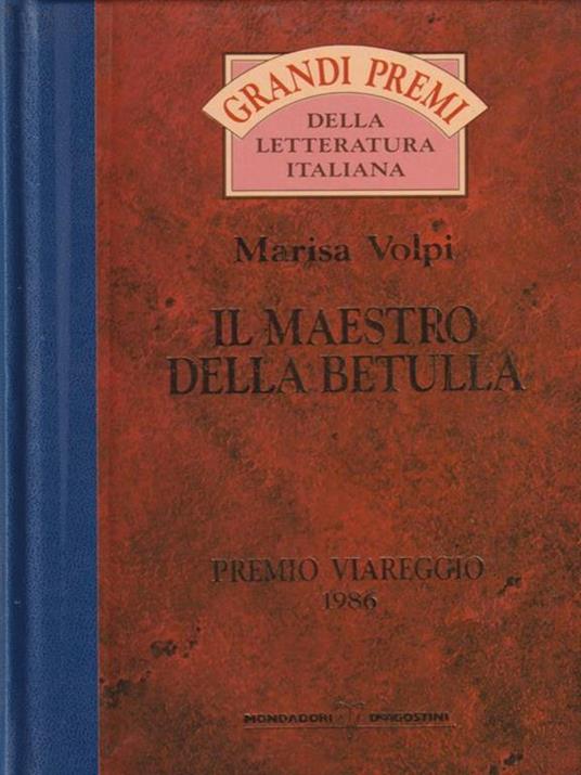 Il maestro della betulla - Marisa Volpi - copertina