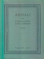 Annali della fondazione Luigi Einaudi XI. 1977