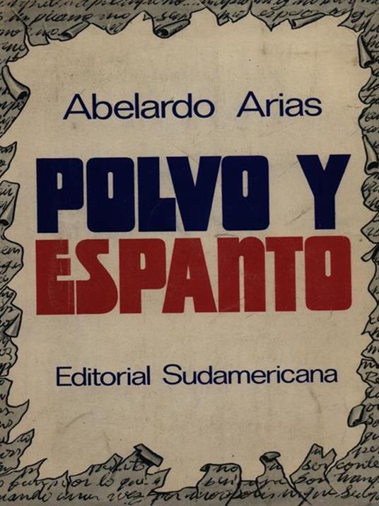 Polvo y espanto - Abelardo Arias - copertina