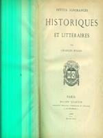 Historiques et litteraires