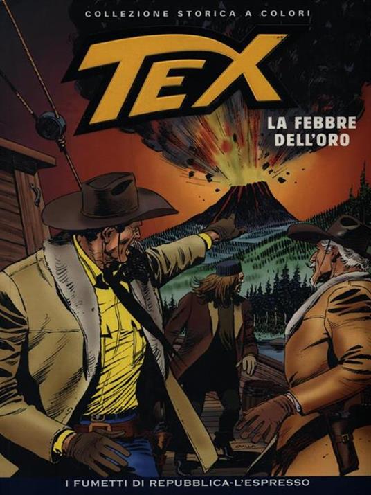 Tex. La febbre dell'oro - Gianluigi Bonelli - copertina