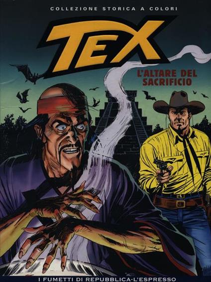 Tex. L'altare del sacrificio - Gianluigi Bonelli - copertina