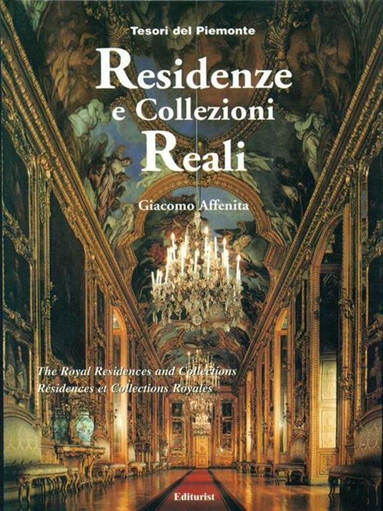 Residenze e collezioni reali - Giacomo Affenita - copertina
