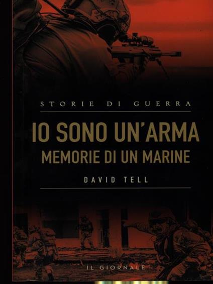 Io sono un'arma - David Tell - copertina