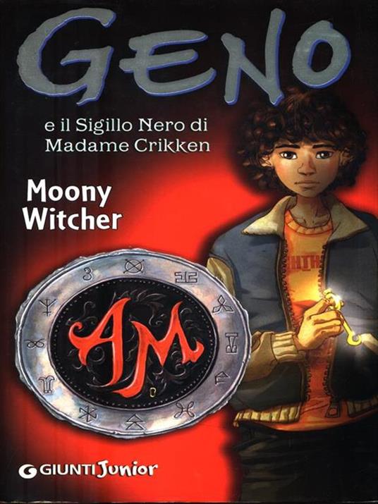 Geno e il sigillo nero di Madame Crikken - Moony Witcher - copertina