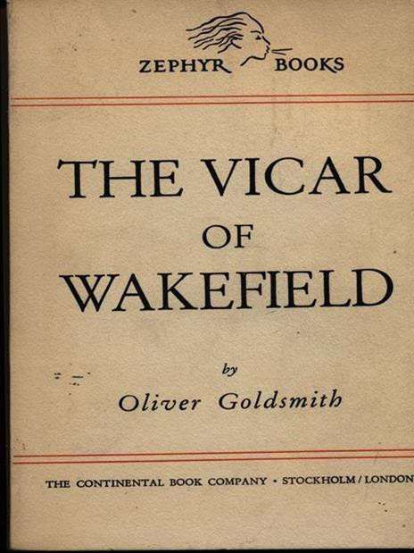 The vicar of Wakefield - Oliver Goldsmith - 3