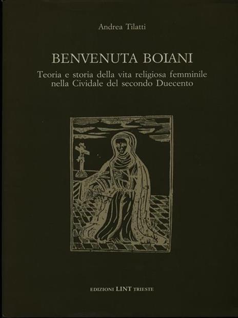 Benvenuta Boiani - Andrea Tilatti - copertina