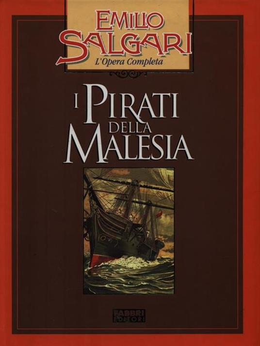 I pirati della Malesia - Emilio Salgari - copertina