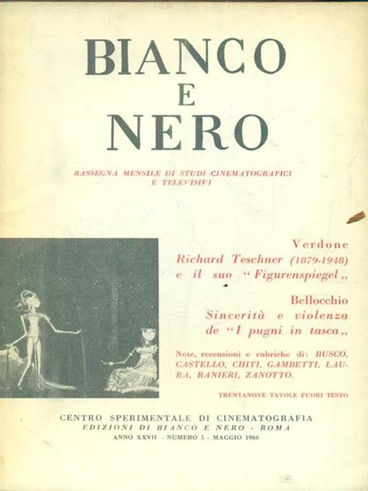 bianco e nero 5 / maggio 1966 - 4