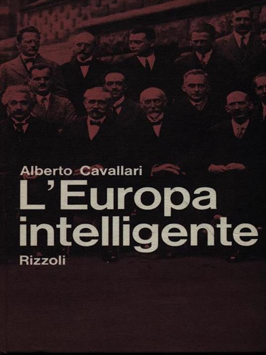 L' Europa intelligente - Alberto Cavallari - copertina
