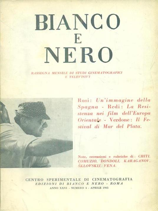 bianco e nero 4 / aprile 1965 - 2