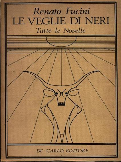 Le veglie di neri - Renato Fucini - copertina