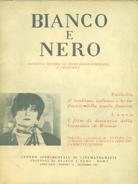 Bianco e nero 12 / dicembre 1965 - 3