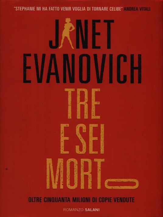 Tre e sei morto - Janet Evanovich - copertina