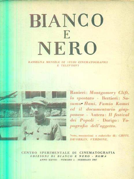 Bianco e nero 2 / febbraio 1967 - copertina