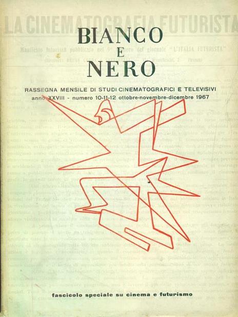 bianco e nero 10-11-12 / ottobre-novembre-dicembre 1967 - copertina