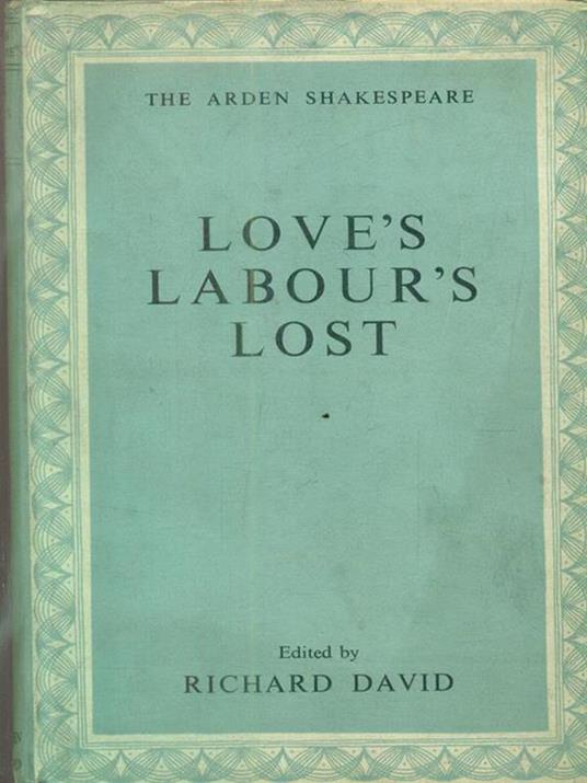 Love's labour lost - richard david - copertina