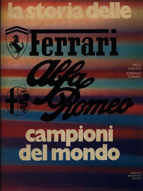 La storia delle Ferrari Alfa Romeo campioni del mondo - copertina