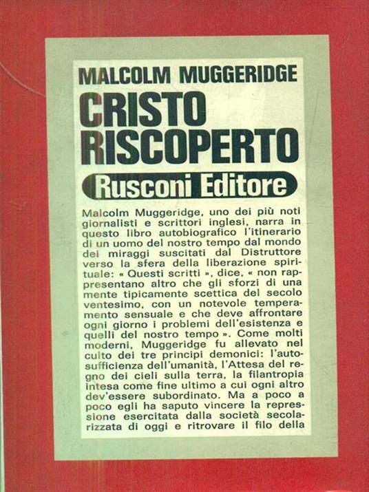 Cristo riscoperto - Malcolm Muggeridge - 4