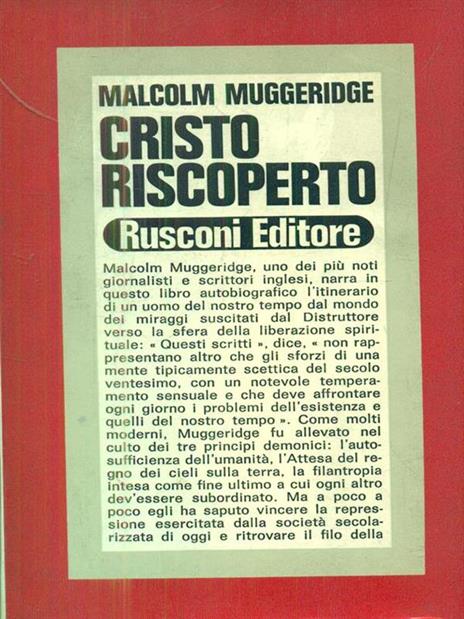 Cristo riscoperto - Malcolm Muggeridge - 3