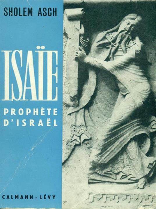 Isaie Prophete d'Israel - Sholem Asch - copertina