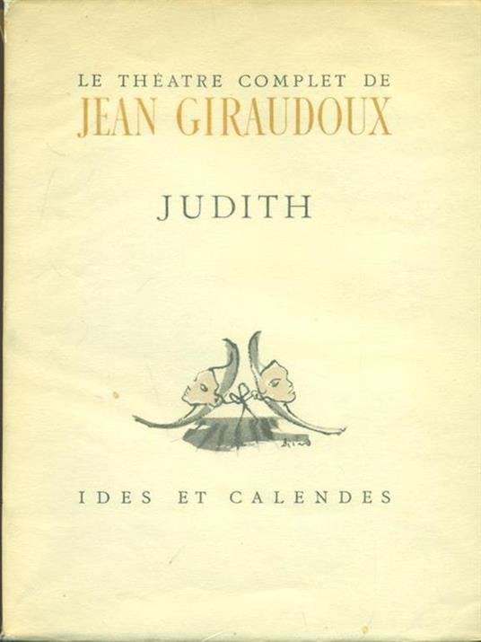 Judith - Jean Giraudoux - copertina