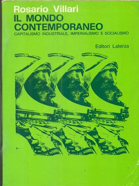 Il Mondo contemporaneo - Rosario Villari - copertina