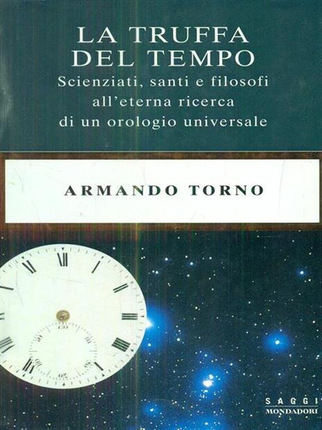 La truffa del tempo - Armando Torno - copertina
