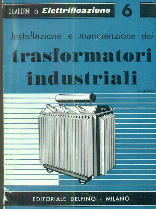 Installazione e manutenzione dei trasformatori industriali - copertina