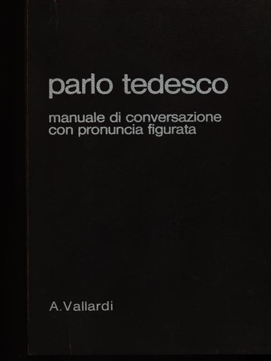 Parlo tedesco - Horst Rudiger - copertina