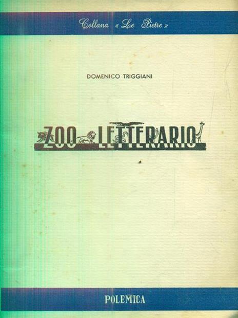 Zoo letterario vol I - Domenico Triggiani - 5