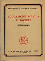 Educazione scuola e società