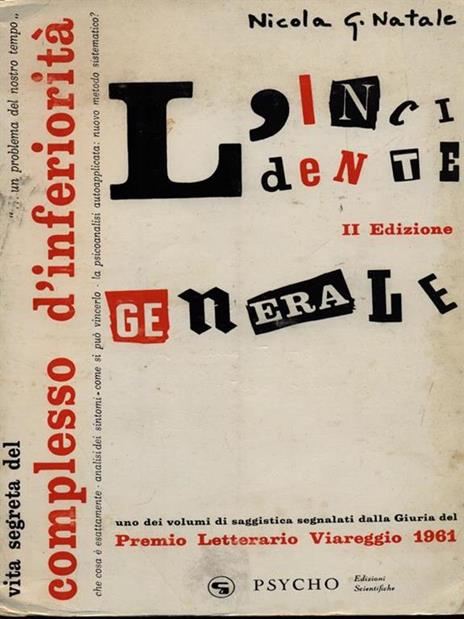 Il complesso d'inferiorità - Nicola G. Natale - copertina