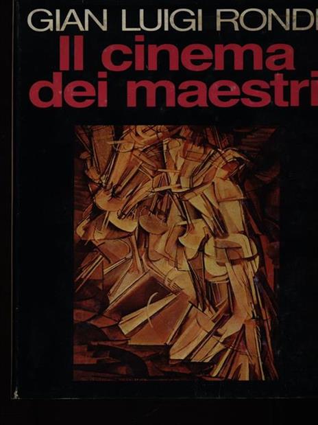 Il cinema dei maestri - Gian Luigi Rondi - copertina