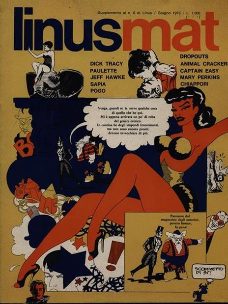 Linusmat n. 6/giugno 1973 - copertina