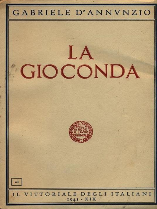 La gioconda - Gabriele D'Annunzio - 4