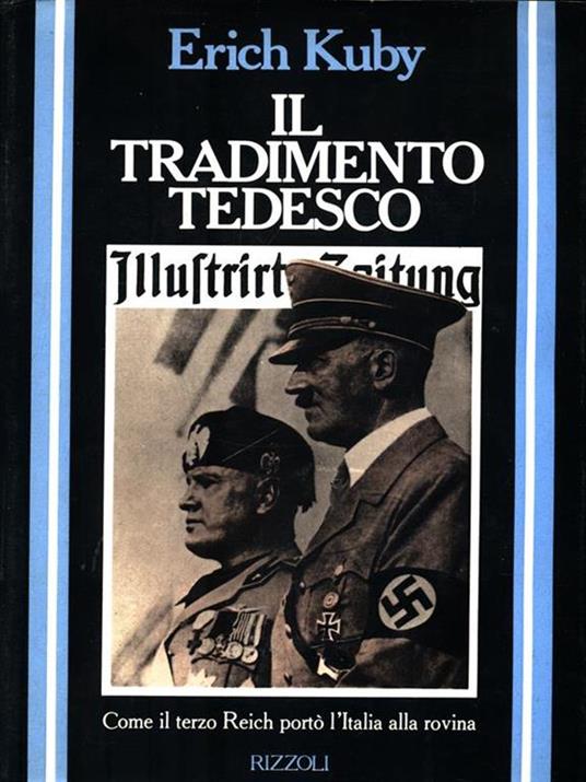 Il tradimento tedesco - Erich Kuby - copertina