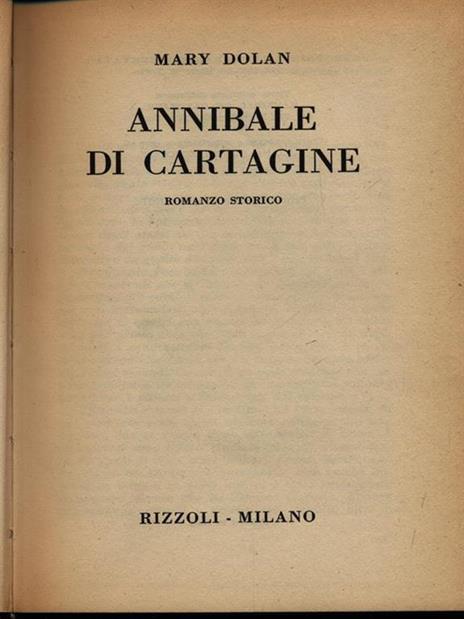 Annibale di Cartagine - Mary Dolan - 2