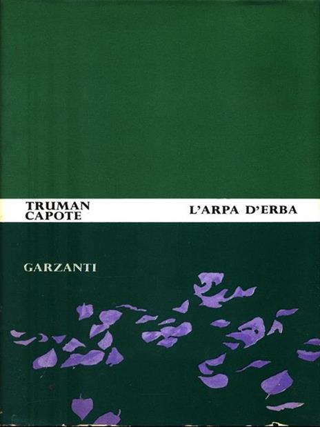 L' arpa d'erba - Truman Capote - copertina