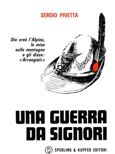 Una guerra da signori - Sergio Pivetta - copertina