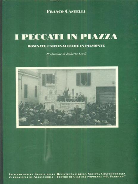 I peccati in piazza - dedica autore - 2